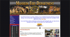 Desktop Screenshot of manheimfire.com